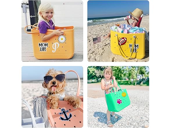 Yonuni Letter Charms for Bogg Bag