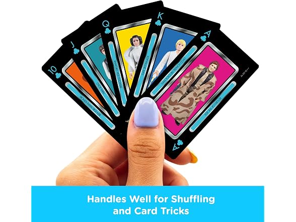 AQUARIUS Star Wars Luke Skywalker Premium Playing Cards