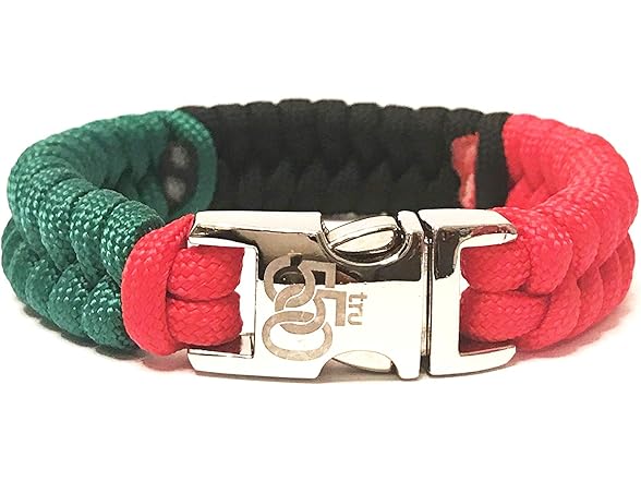 Tru550 African Flag Bracelet 7.0"