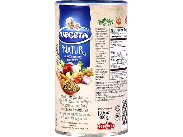Vegeta Natur All Purpose Seasoning 300 g / 8.8 oz