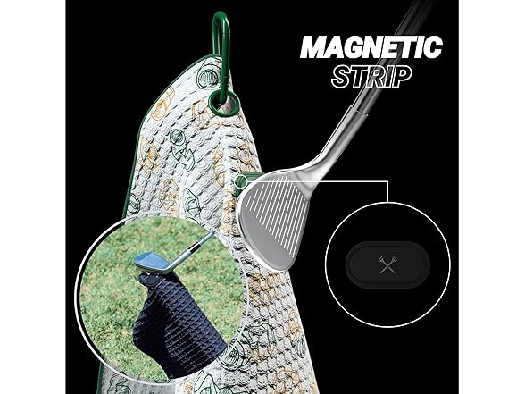 Blue Tees Golf Premium Magnetic Towel