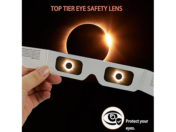 QONBINK QONBINK Solar Eclipse Glasses Approved