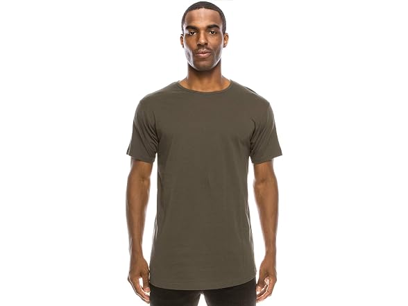 JC Distro Women (XL) Drop Cut Curved Hem T-Shirt