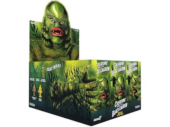Super7 Creature from the Black Lagoon Blind Box Flat 12PK