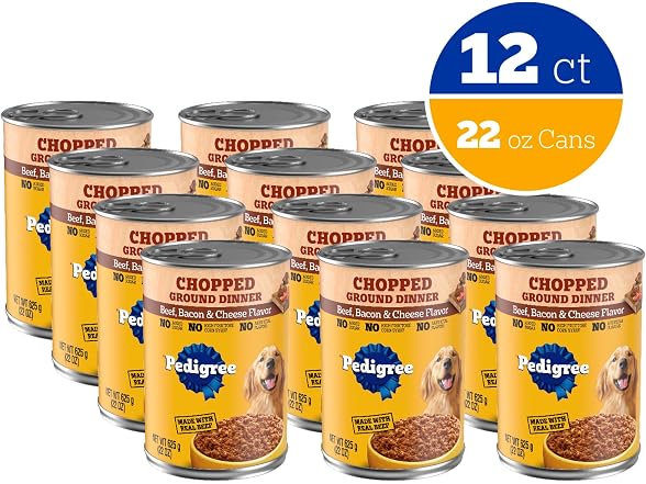 12CT Pedigree Chopped Ground Dinner Adult Sof