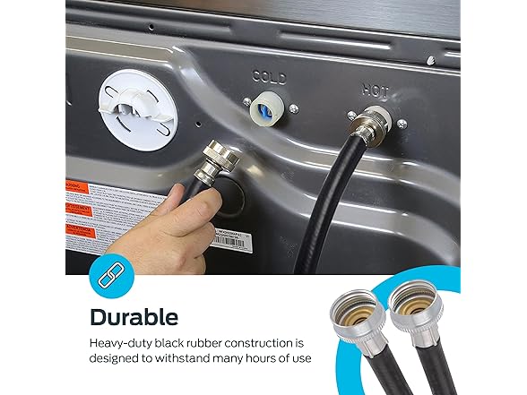 Eastman Washing Machine Drain Hose, 3/4 Inch