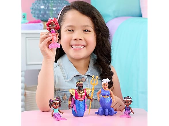 Just Play Disney Junior Ariel Royal Family 6-Pc