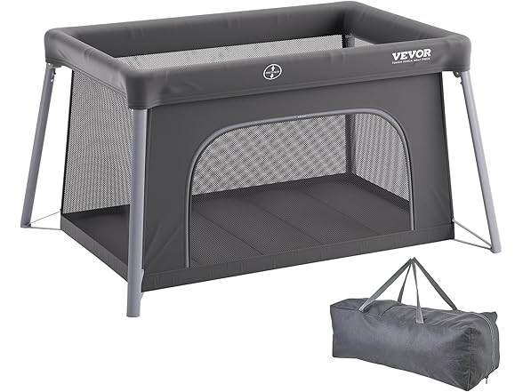 VEVOR Baby Travel Crib and Play Yard