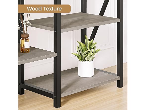 GAOMON 71" Triple Wide 5-Tier Bookshelf