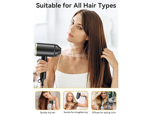 MESHEEN Hair Dryer 150000RPM