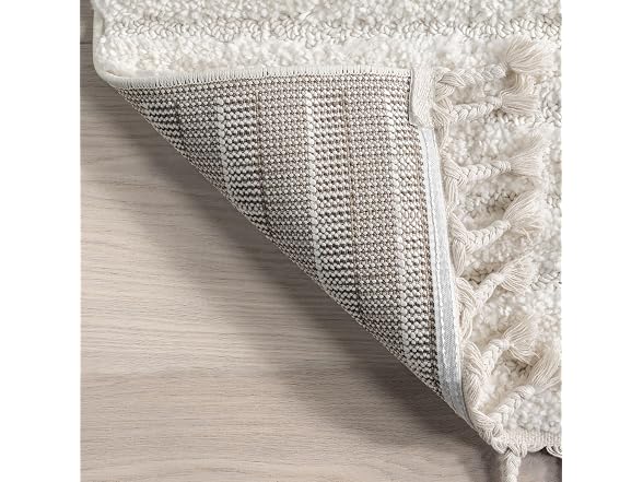 Nuloom Risette Ivory 6 Round Geometric