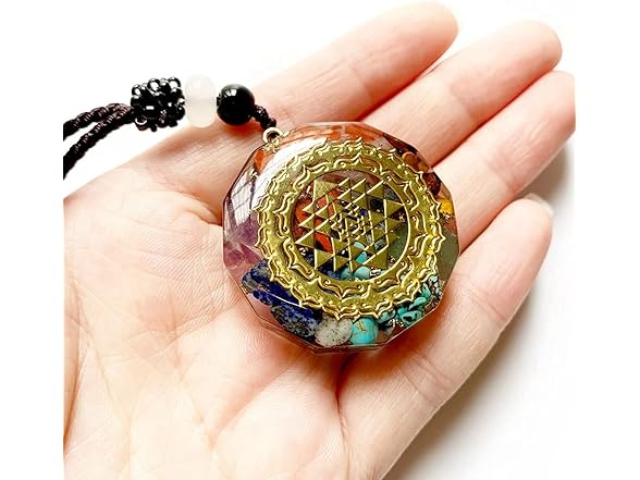 7 Chakra Stones Resin Workshops Mandala Keychain Mold