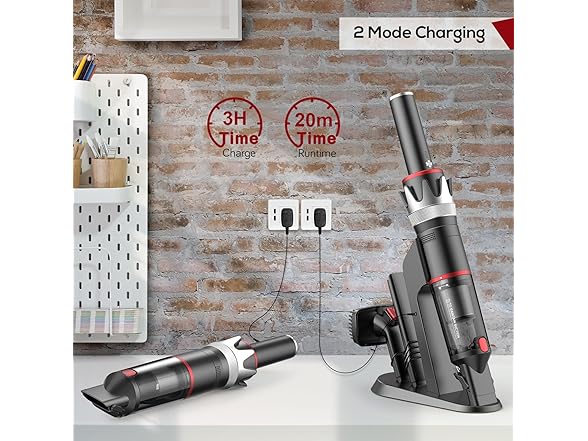 BSRCO Handheld Vacuum Cordless (Red)