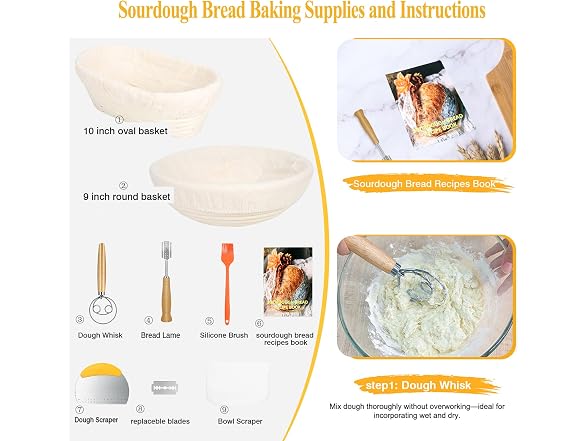 Banneton Bread Proofing Basket
