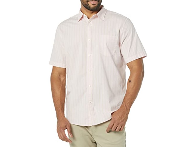 Amazon Essentials Mens SS Dress Shirt w Stretch - Gallery 10