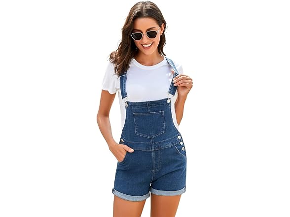 Vetinee Women (L) Classic Adjustable Straps Shorts
