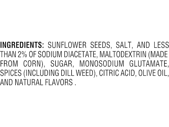 Spitz Dill Pickle Sunflower Seeds 16oz