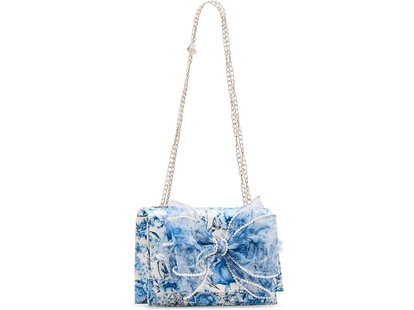 Betsey Johnson Pearl Trimmed Bow Bag