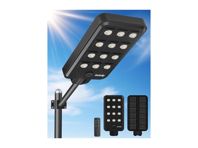 Gefolly G-13000W Solar Flood Light