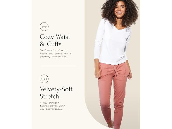Felina Women (M) Key Item Velvety Soft Jogger