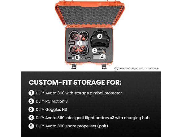 NANUK 930 DJI™ Avata 360 - Waterproof Hard (RLHC)