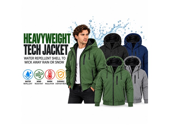 Mens Heavyweight Tech Jacket