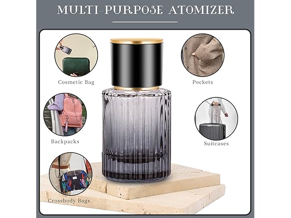 30ml Glass Perfume Atomizer Bottles