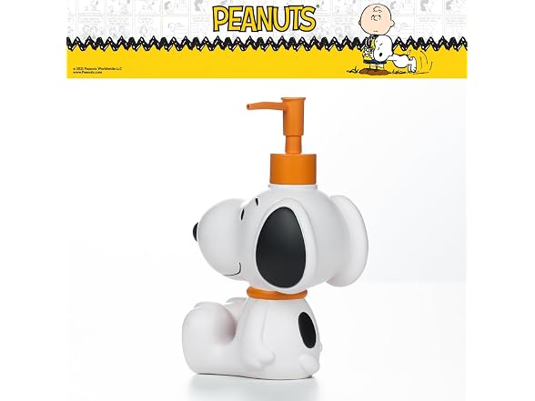 Peanuts Snoopy Resin Pump Dispenser