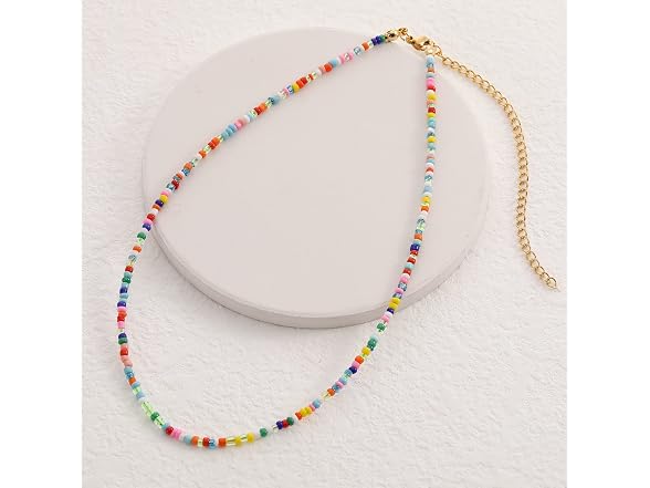 Wellike Freshwater Pearl Beaded Necklace for Women