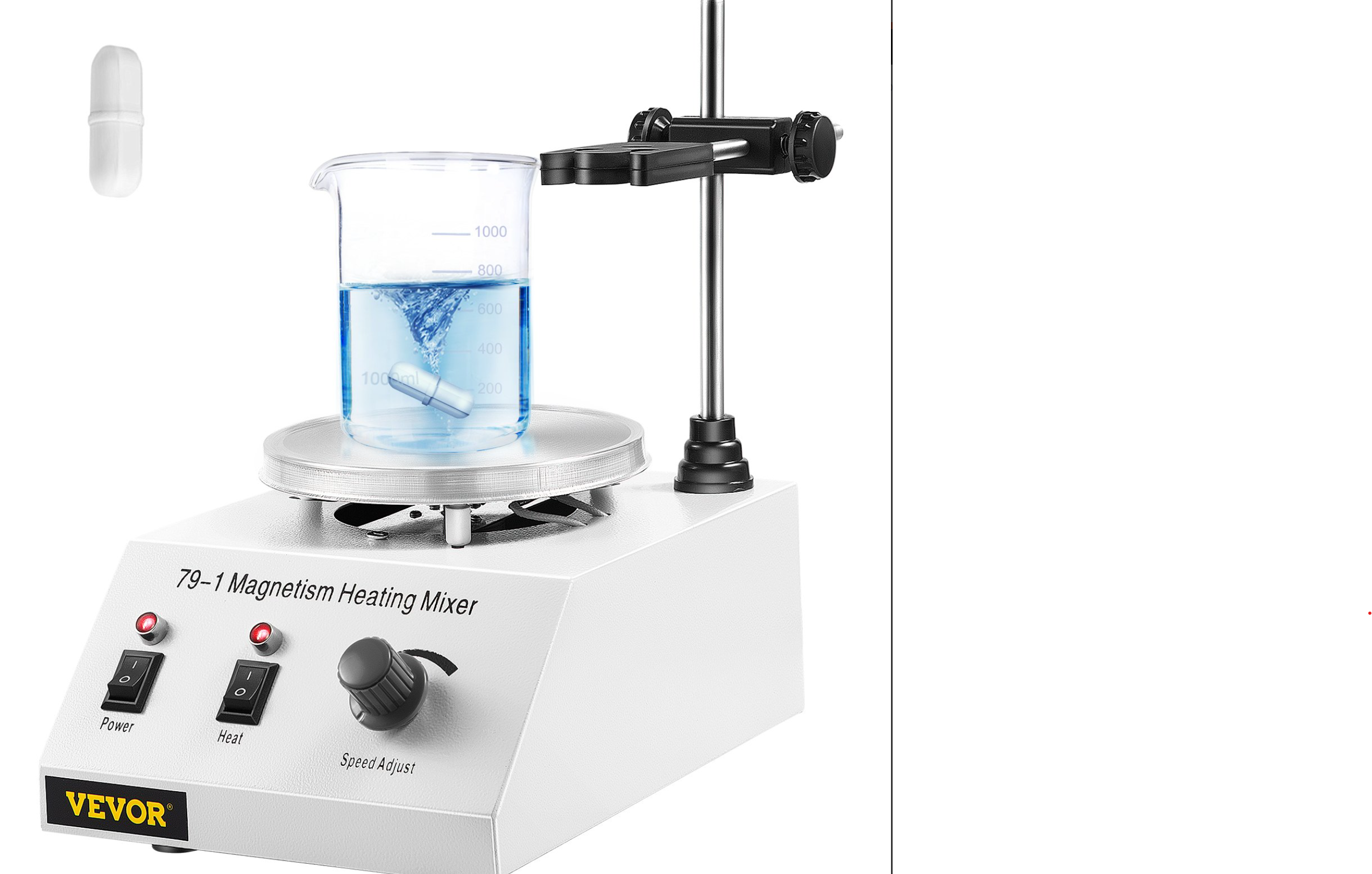 VEVOR Magnetic Heating Stirrer Hot Plate Mixer - Gallery 2