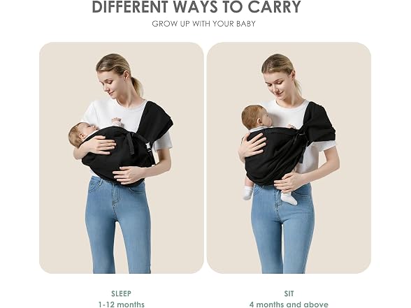 MISSWISDOM Toddler Sling Baby Hip Carrier