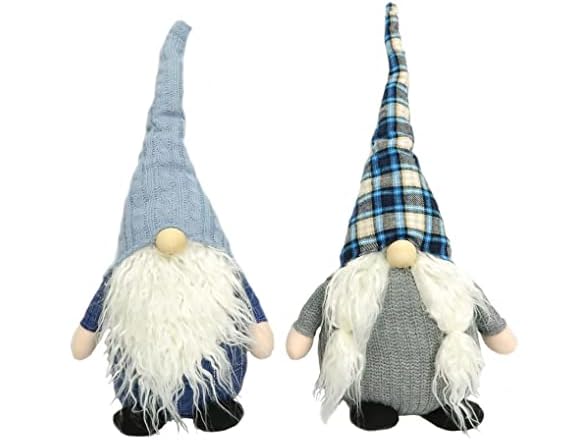 12" Country Gnomes (Set of 2)