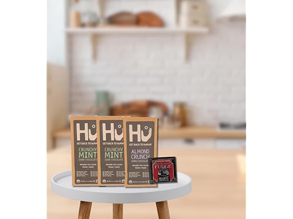 4 Item Set- Hu Chocolate Mint & Almond & Claeys Fudge