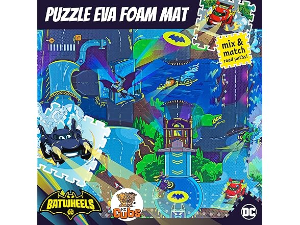 Batwheels EVA Foam Puzzle Mat