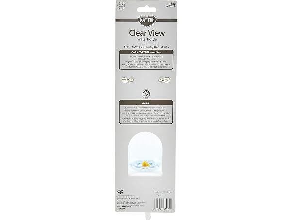 Kaytee Clear View Water Bottle for Pet