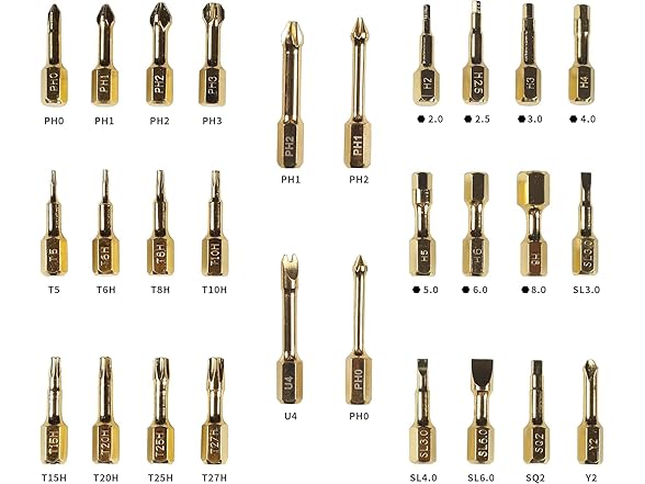 KER 30 in 1 Ratcheting Screwdriver Set