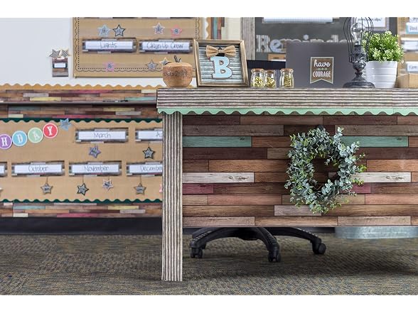 Teacher Created Resources Mint Green Scalloped Border Trim