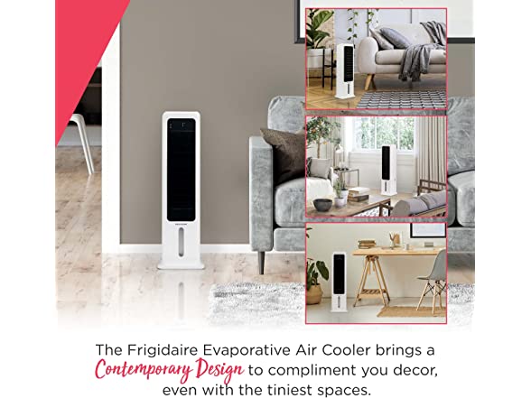 NewAir Frigidaire 2-in-1 Evaporative Air Cooler and Tower Fan