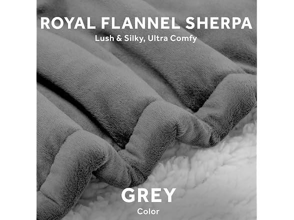 Sunbeam 50inx60in Heated Throw Blanket Gray