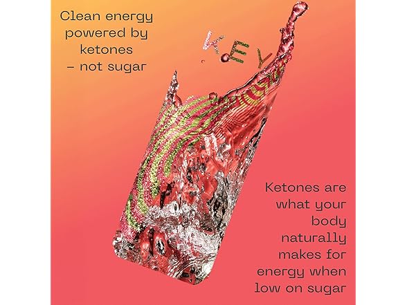 12PK KEY Ketone Energy Drink - Sugar Free