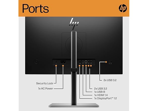 HP 23.8" FHD Monitor | E24 G5