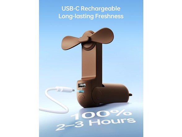 3P Quick & Cool Foldable Personal Travel Fan