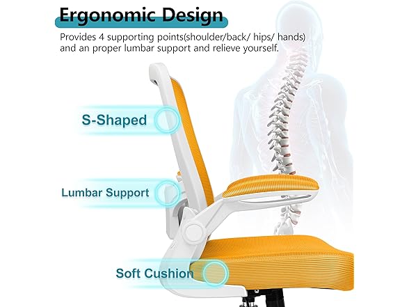 FelixKing Office Chair, Ergonomic Desk Chair Breathable Mesh Adjustable High Back (Open Box)