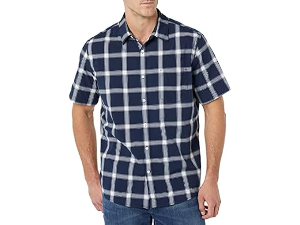 Navy White Buffalo Plaid