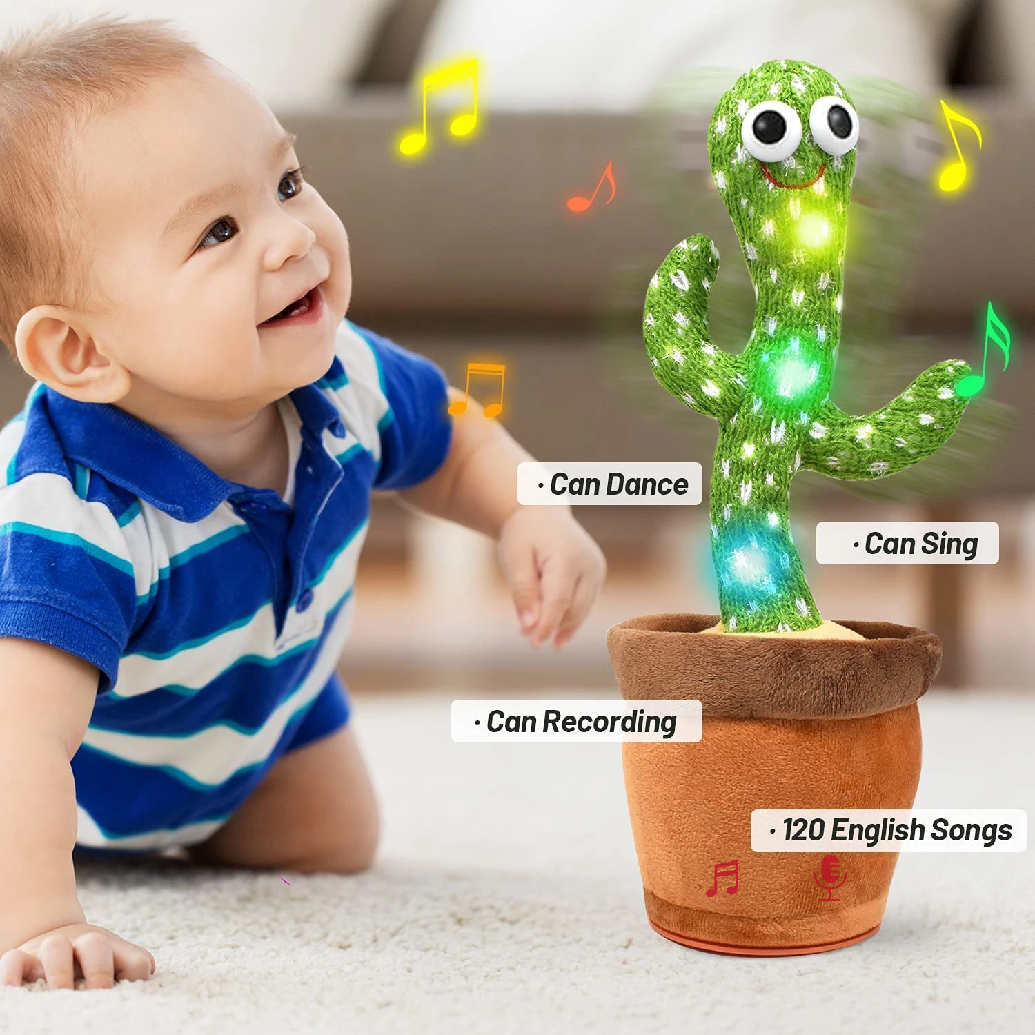 Dancing Cactus Mimicking Toy - Gallery 10