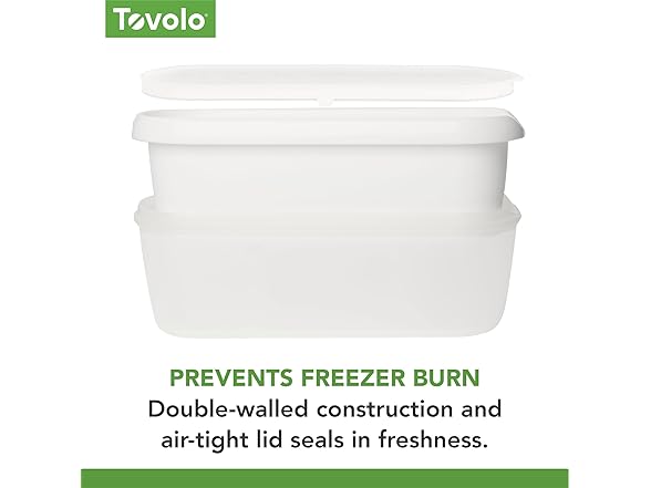 Tovolo Ice Cream Containers for Homemade Ice Cream