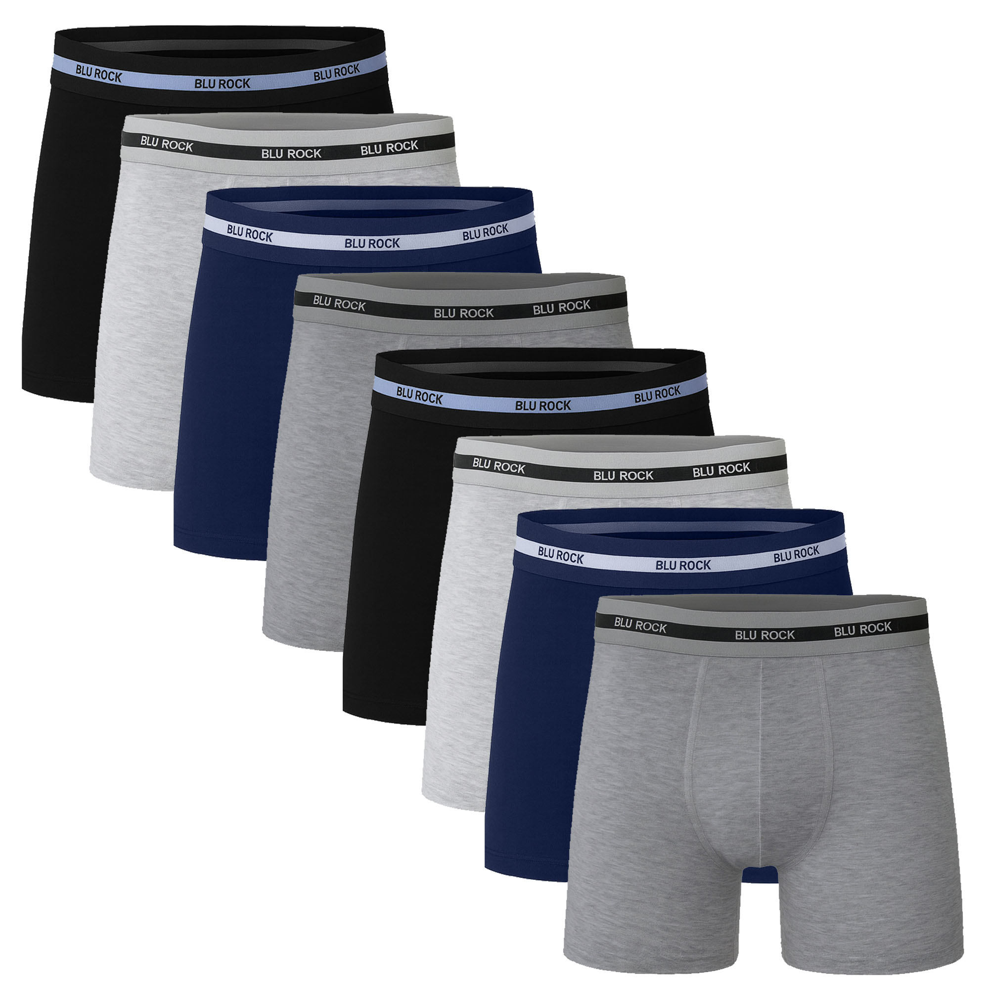 8Pk Or 16Pk Mens Boxer Briefs - Gallery 8