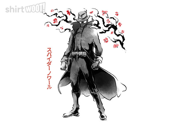 Noir Webslinger Sumi-E