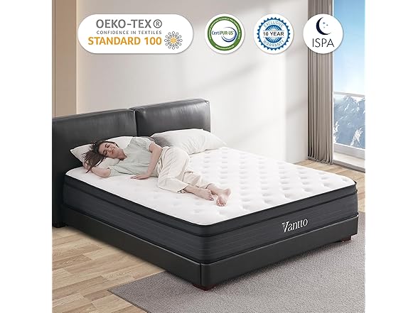 Hybrid Memory Foam Bed in a Box