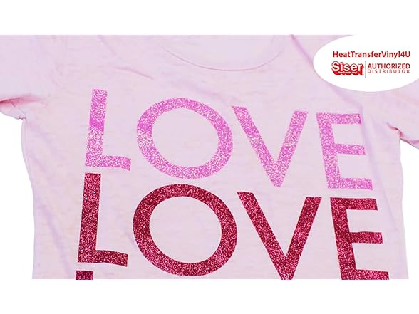 Siser Glitter 20" x 12" Sheet Iron on Heat Transfer Vinyl
